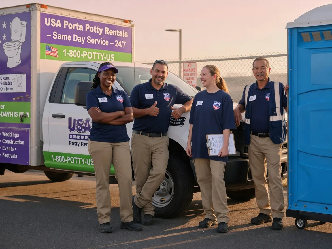 Porta Potty Rental company in Addison, PA